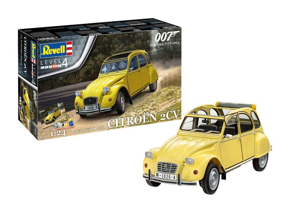 James Bond – Citroen 2 CV (For Your Eyes Only) 1/24 Σετ Μοντελισμού