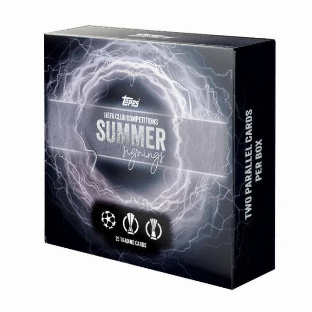 Topps – UEFA Club Competitions Summer Signings 2023 Συλλεκτικές Κάρτες Ποδοσφαίρου