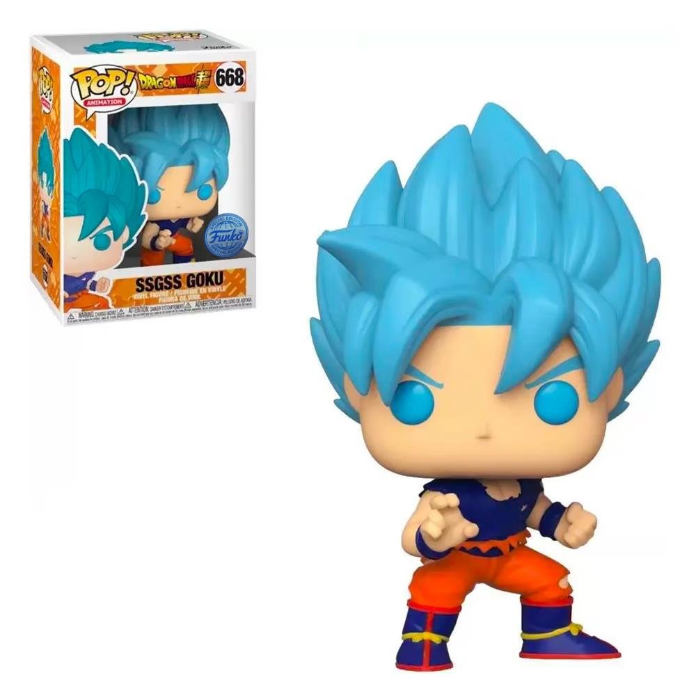Φιγούρα Funko POP! Dragon Ball Super – SSGSS Goku #668 (Limited)