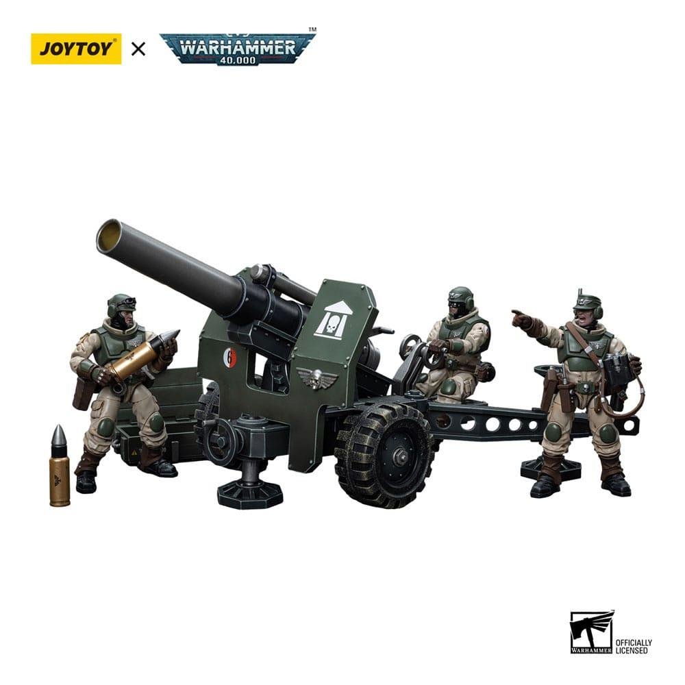 Warhammer 40000 – Astra Militarum Ordnance Team with Bombast Field Gun 1/18 Φιγούρα Δράσης (12cm)