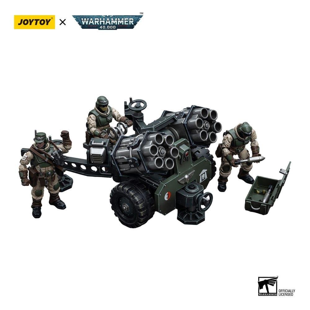 Warhammer 40000 – Astra Militarum Ordnance Team with Malleus Rocket Launcher 1/18 Φιγούρα Δράσης (12cm)