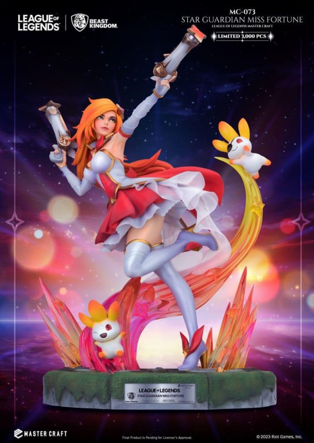 League of Legends: Master Craft – Star Guardian Miss Fortune Φιγούρα Αγαλματίδιο (39cm)