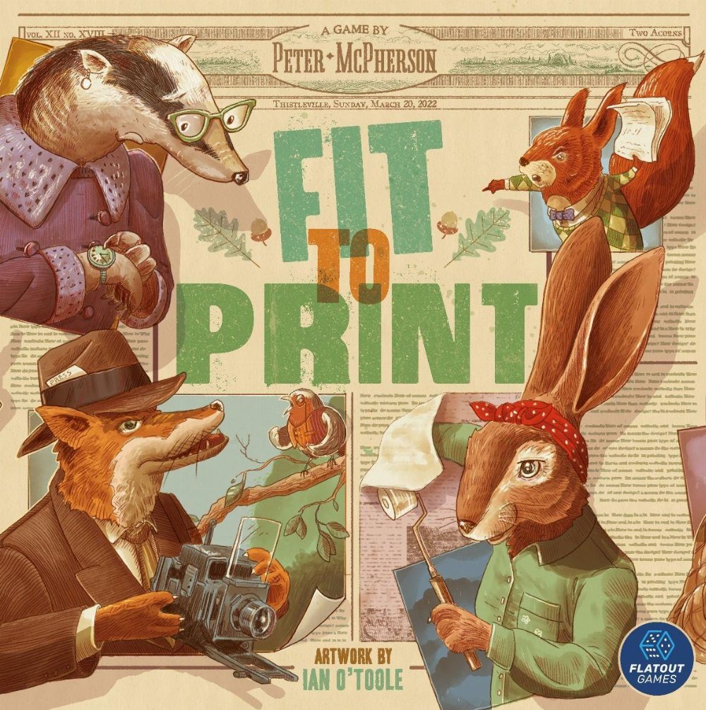 Επιτραπέζιο Παιχνίδι Fit to Print
