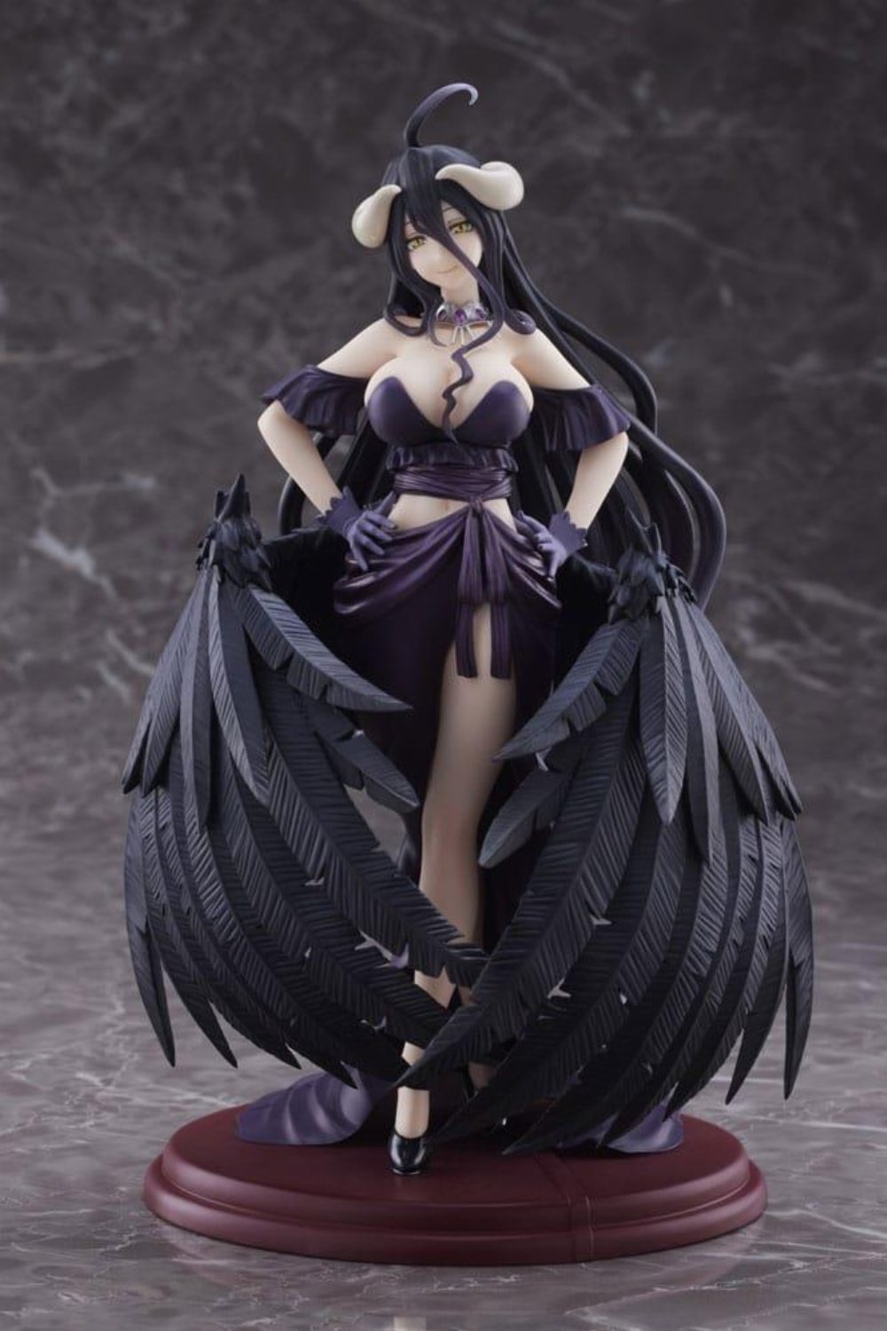 Overlord IV AMP – Albedo Black Dress Φιγούρα Αγαλματίδιο (20cm)