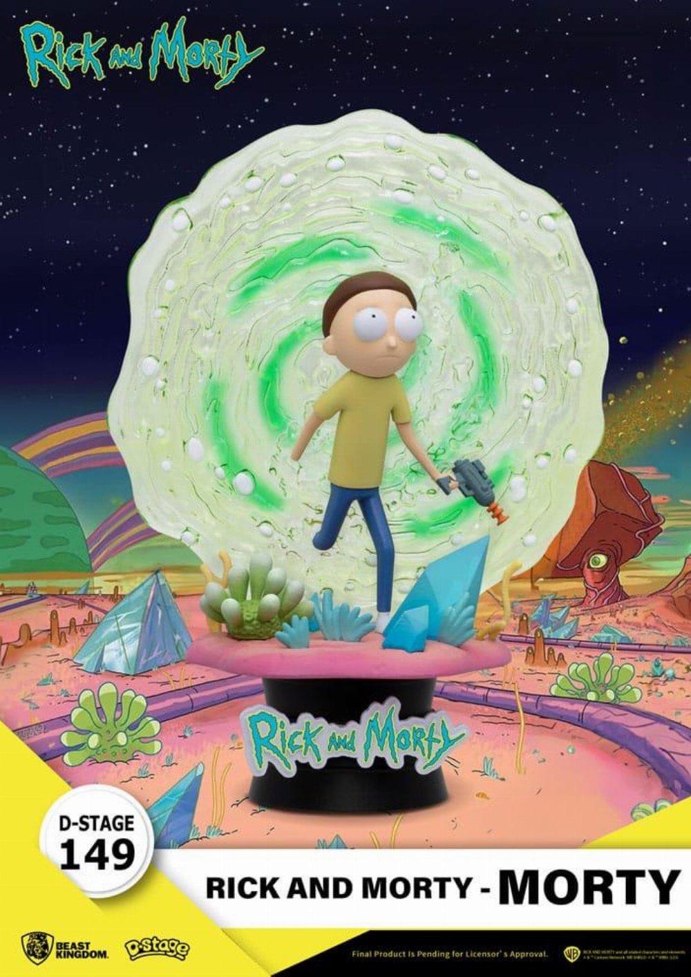 Rick & Morty: D-Stage – Morty Diorama Φιγούρα Αγαλματίδιο (14cm)