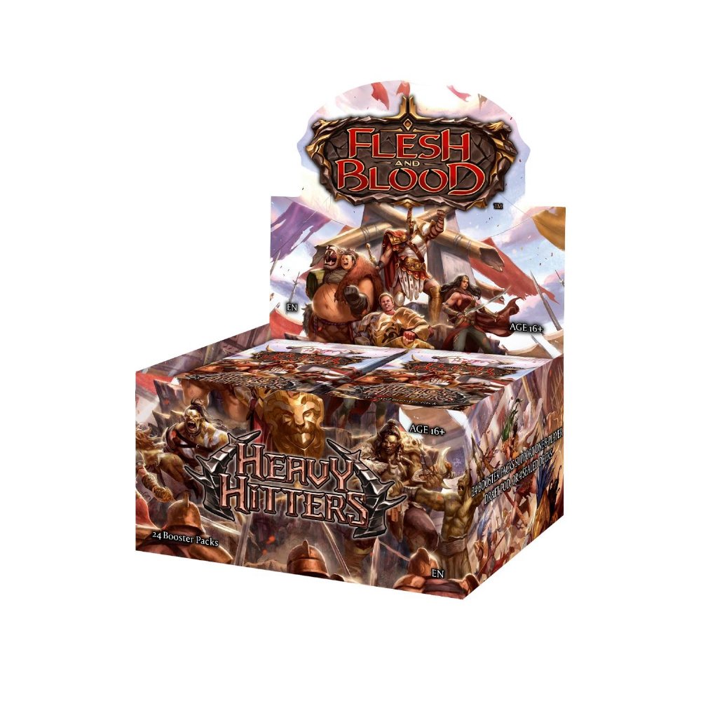Flesh & Blood TCG – Heavy Hitters Booster Box (24 packs)