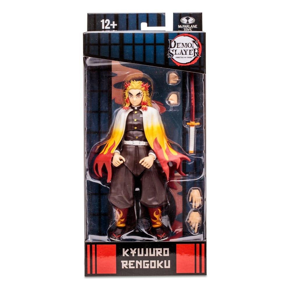 Demon Slayer: Kimetsu no Yaiba – Kyojuro Rengoku Φιγούρα Δράσης (18cm)