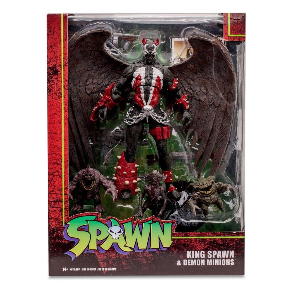 Spawn: MegaFig – King Spawn with Wings and Minions Φιγούρα Δράσης (30cm)