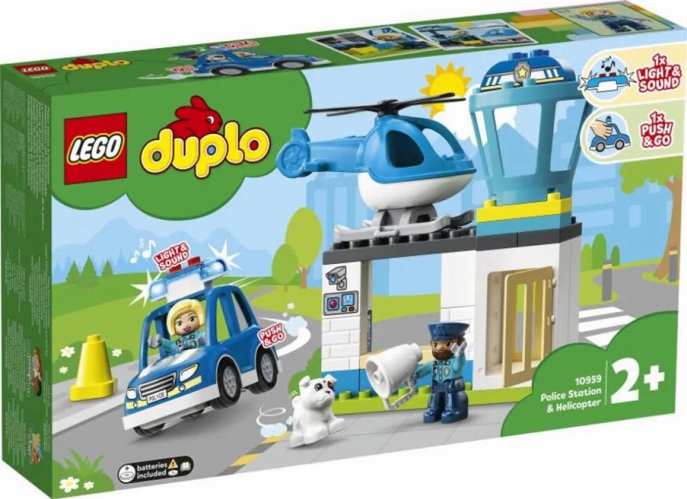 LEGO Duplo – Police Station & Helicopter (10959)