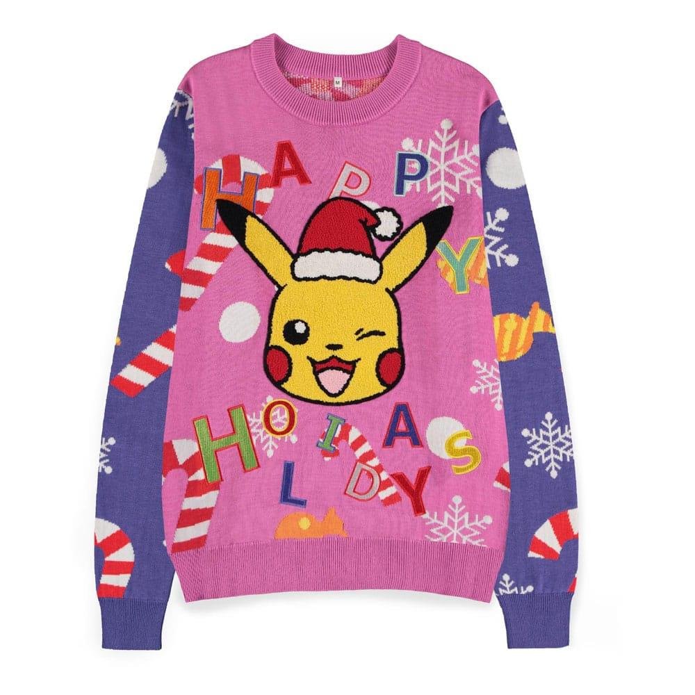 Pokemon – Pikachu Patched Χριστουγεννιάτικο Πουλόβερ (L)