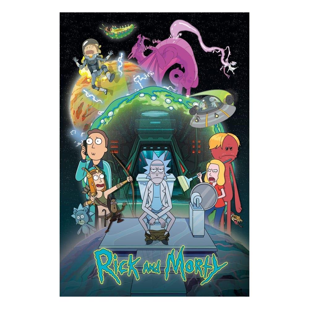 Rick & Morty – Toilet Adventures Αυθεντική Αφίσα (61x91cm)