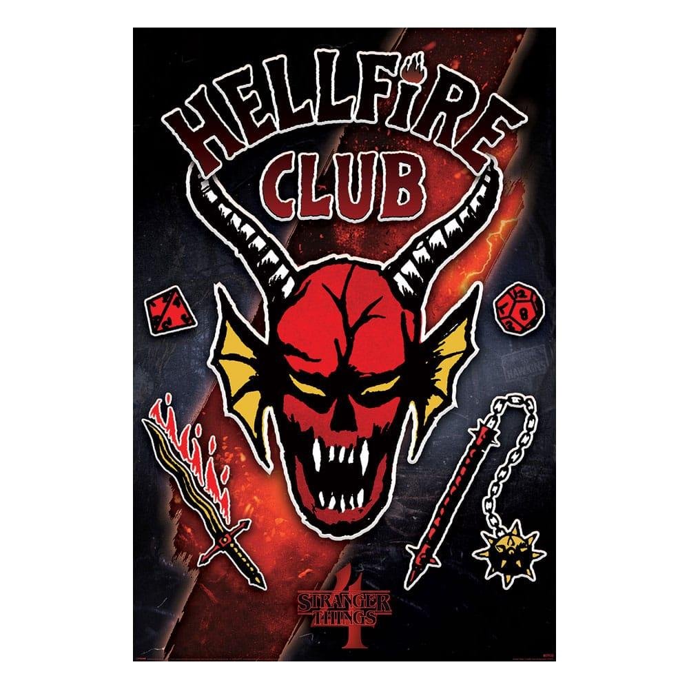Stranger Things – Hellfire Club Αυθεντική Αφίσα (61x91cm)