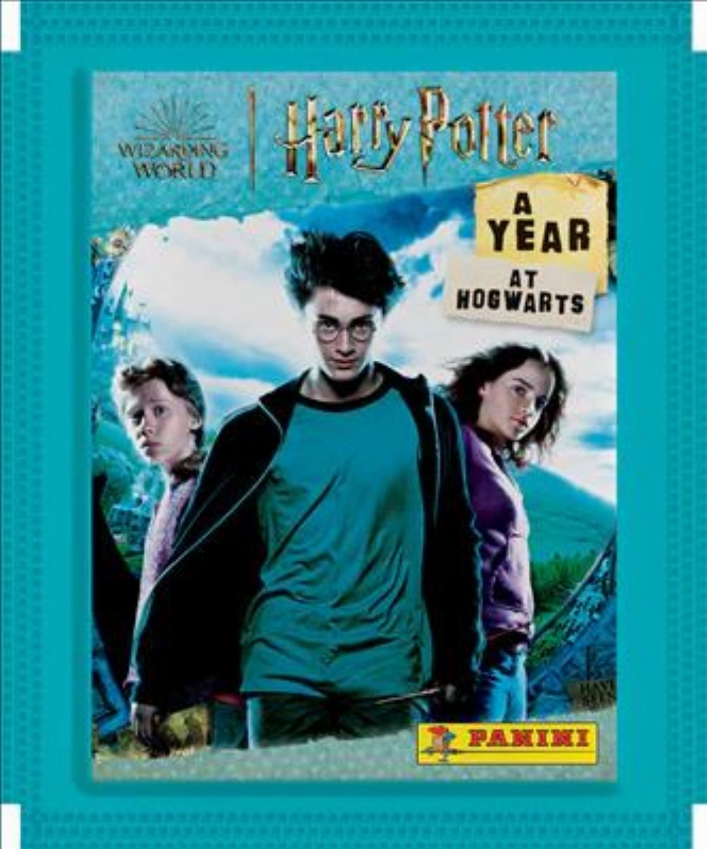 Panini – Harry Potter: A Year at Hogwarts Φακελάκι με 4 Αυτοκόλλητα/1 Κάρτα