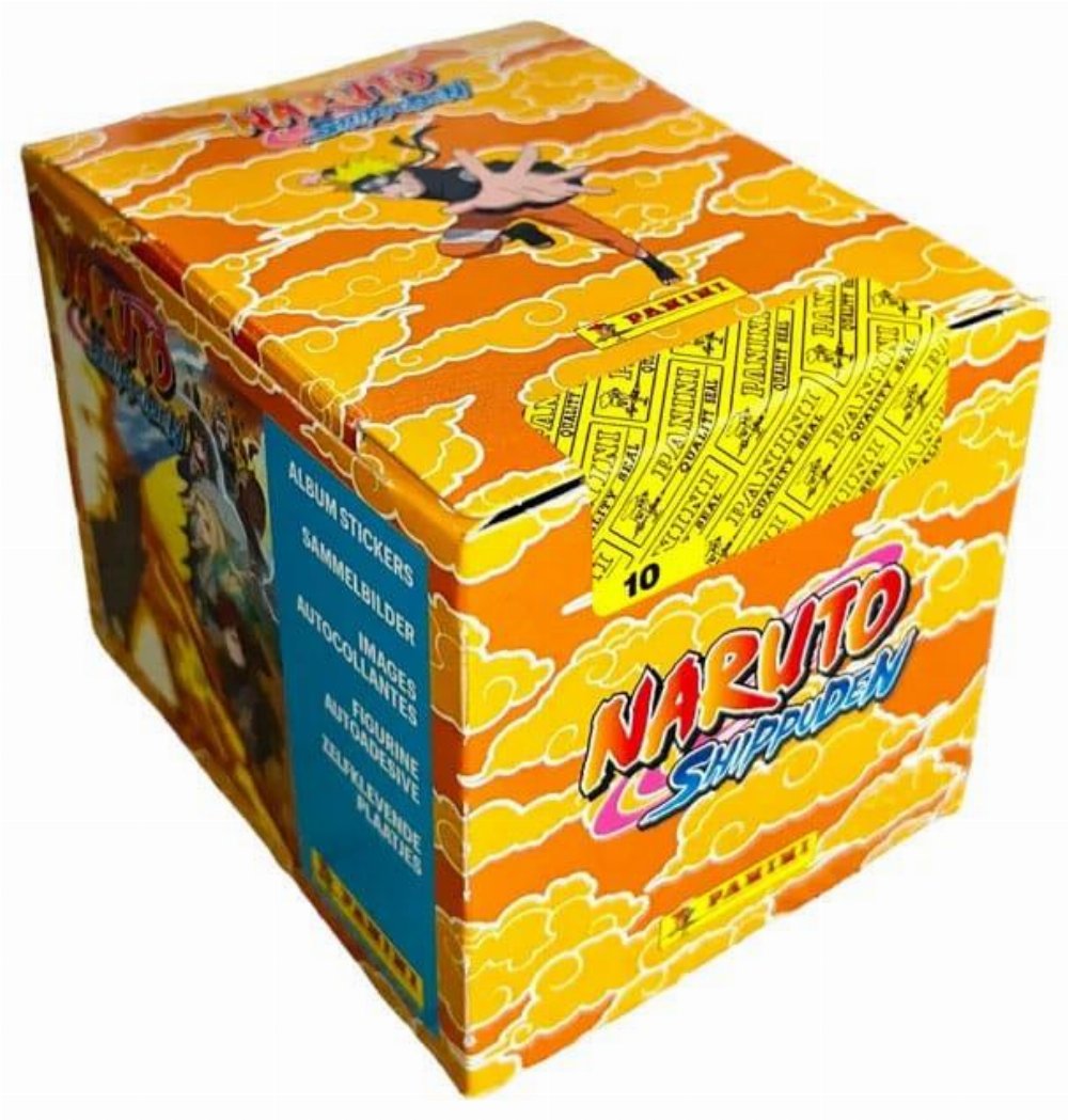 Panini – Naruto Shippuden Stickers Booster Display (36 Φακελάκια σύνολο 180 Αυτοκόλλητα)