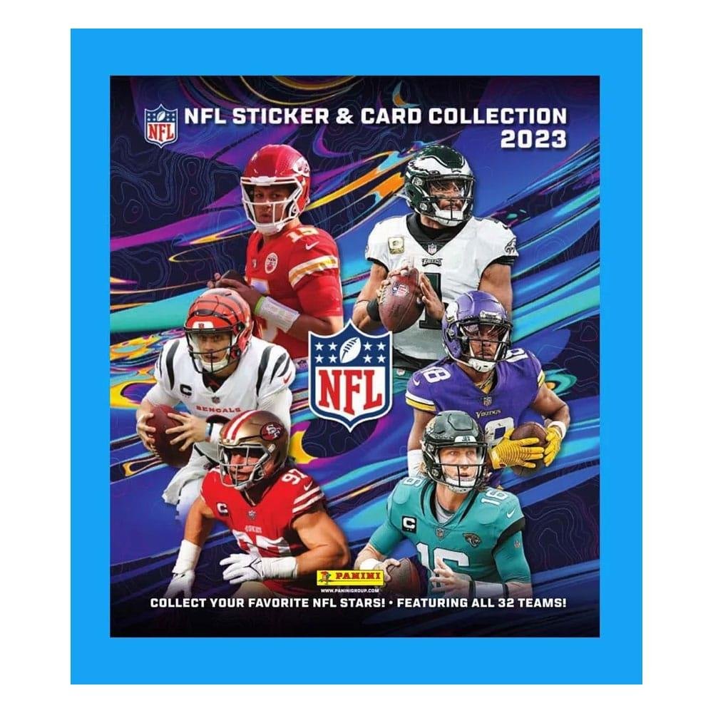 Panini – NFL 2023 Φακελάκι με 5 Αυτοκόλλητα/1 Κάρτα