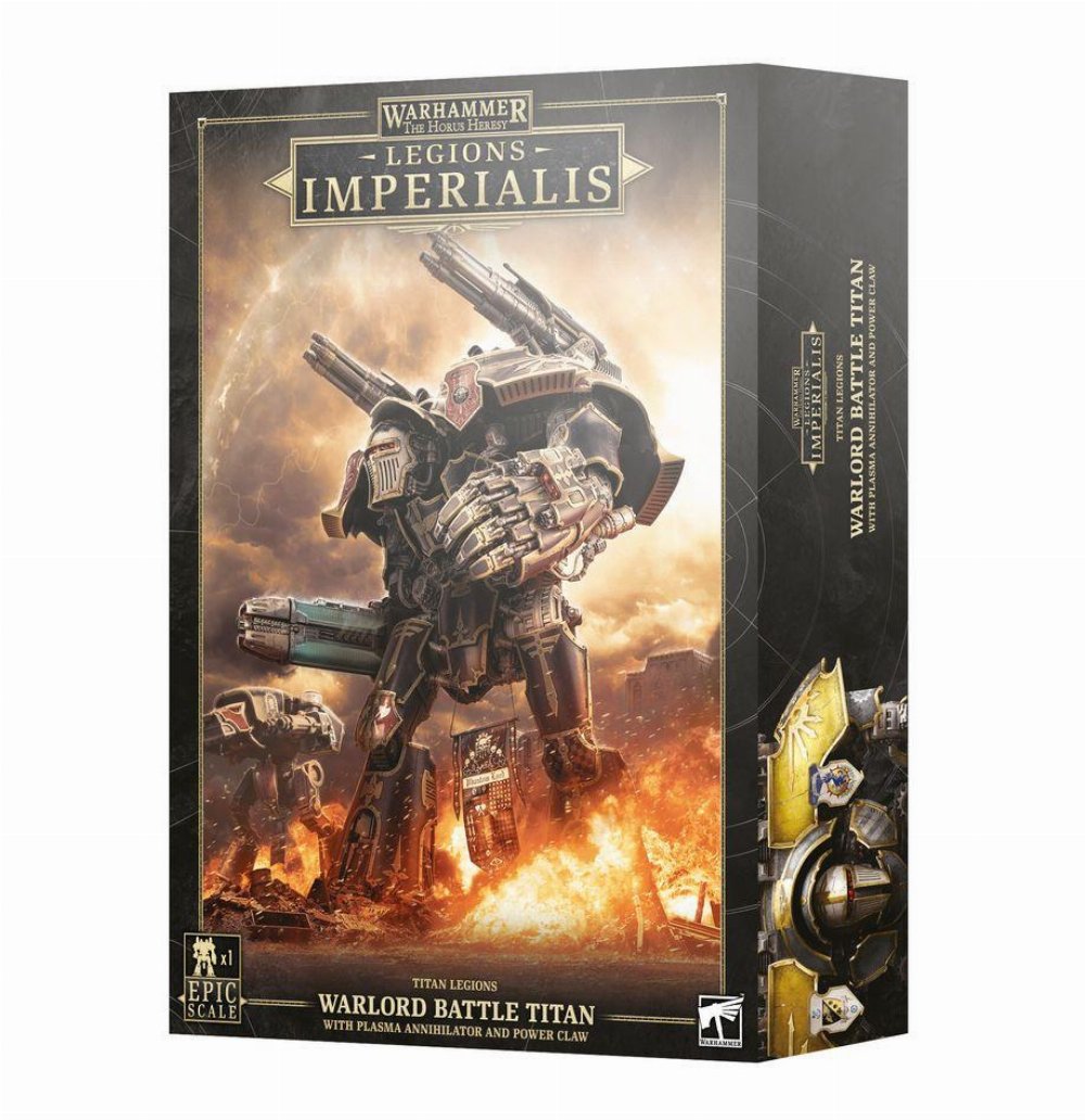 Warhammer: The Horus Heresy – Legions Imperialis: Warlord Titan with Power Claw and Plasma Annihilator