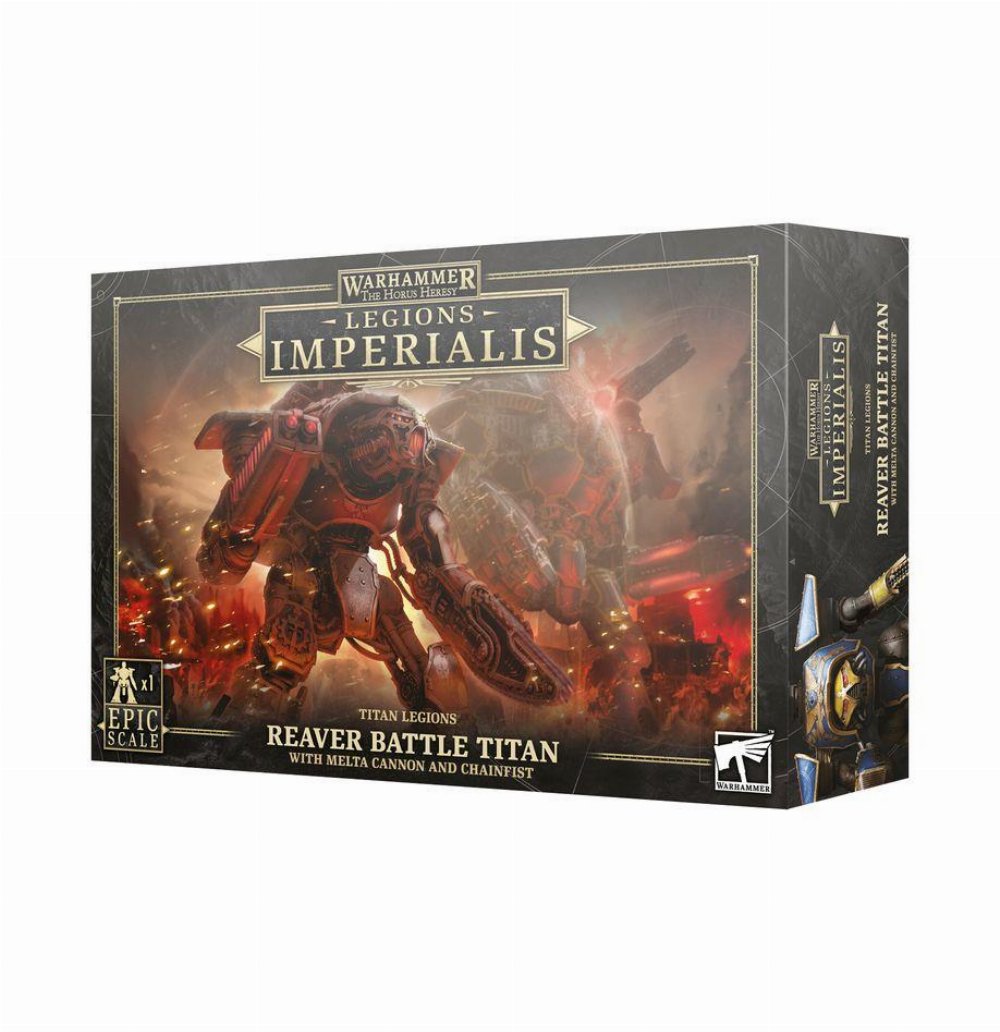 Warhammer: The Horus Heresy – Legions Imperialis: Reaver Battle Titan with Melta Cannon and Chainfist