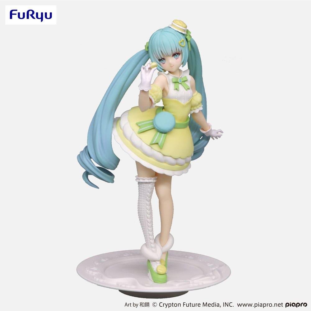 Vocaloid: Hatsune Miku Exceed Creative – SweetSweets Series Macaroon Citron Color Φιγούρα Αγαλματίδιο (22cm)
