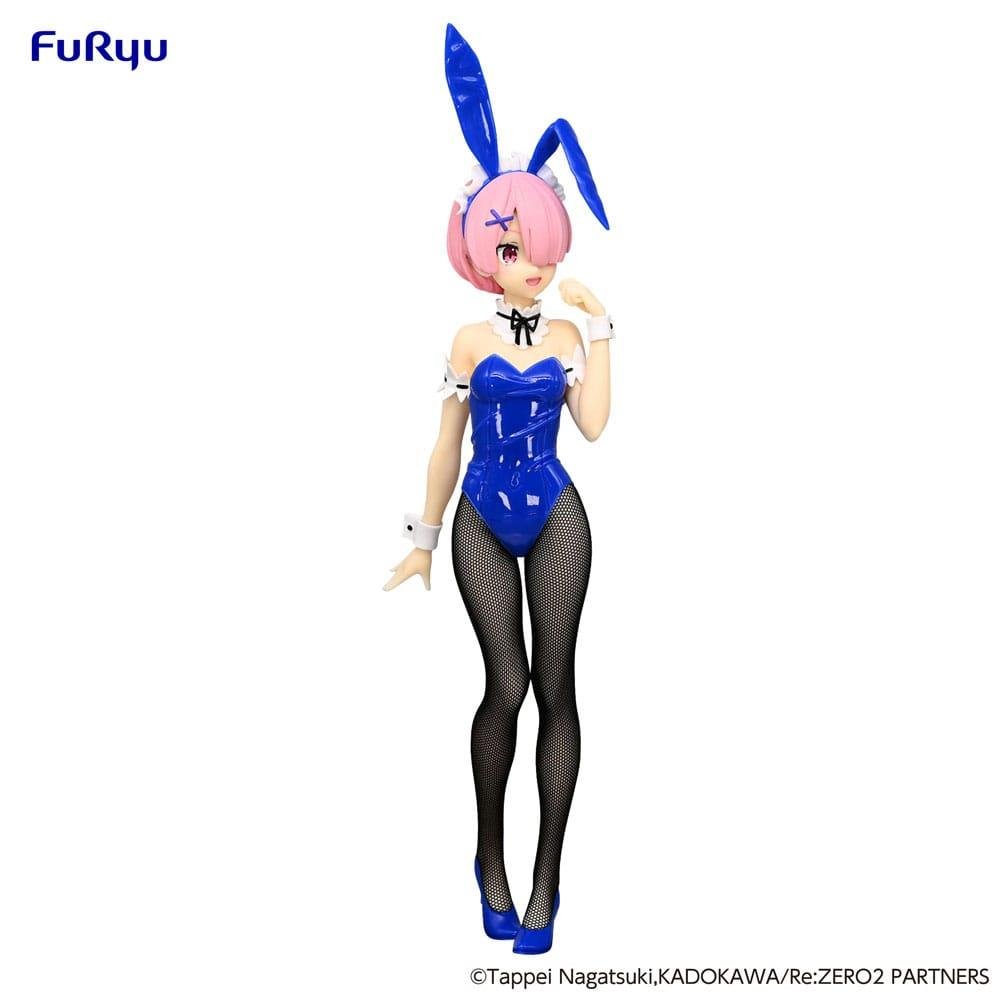 Re:Zero BiCute Bunnies – Ram Blue Color Φιγούρα Αγαλματίδιο (30cm)
