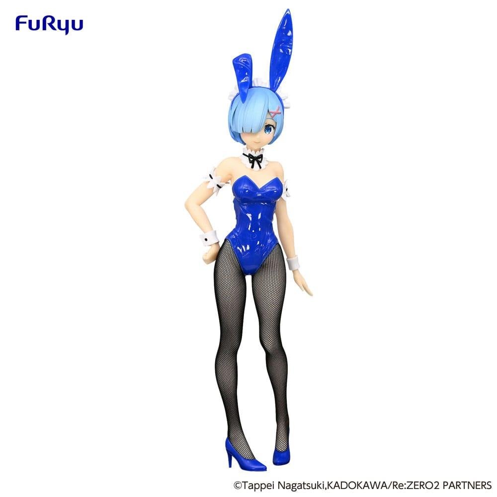 Re:Zero BiCute Bunnies – Rem Blue Color Φιγούρα Αγαλματίδιο (30cm)