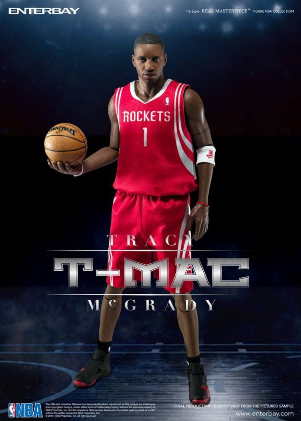 NBA: Collection Real Masterpiece – Tracy McGrady 1/6 Φιγούρα Δράσης (30cm) Retro Edition