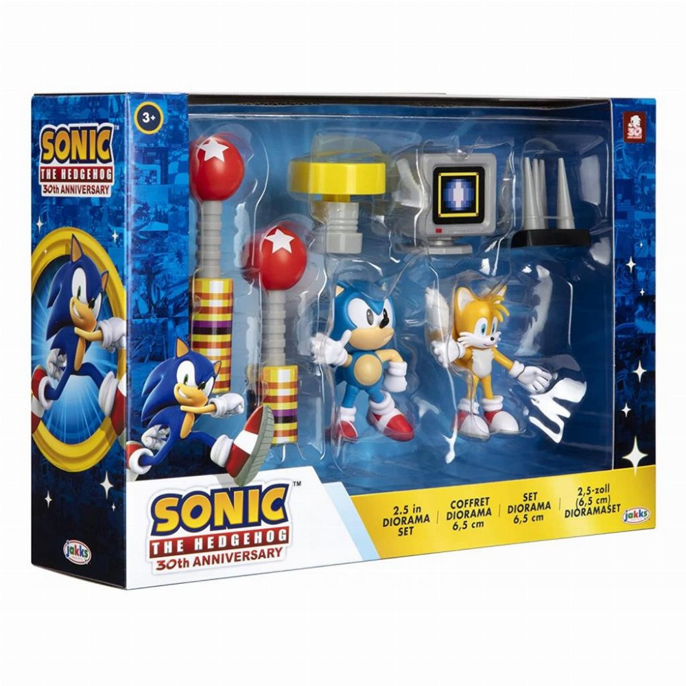 Sonic the Hedgehog – Sonic & Tails Diorama Set (6cm)