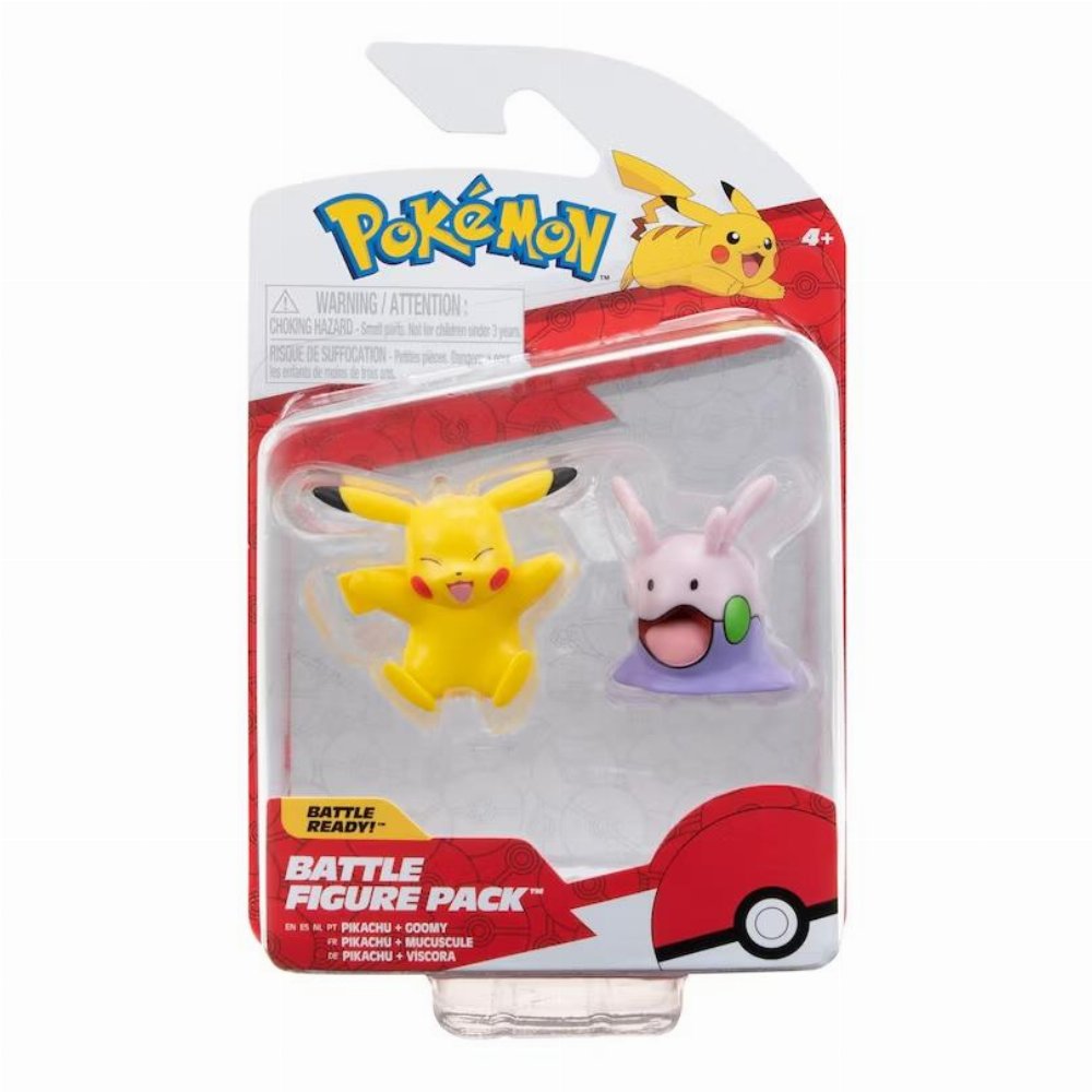Pokemon – Pikachu & Goomy Φιγούρες (6cm)