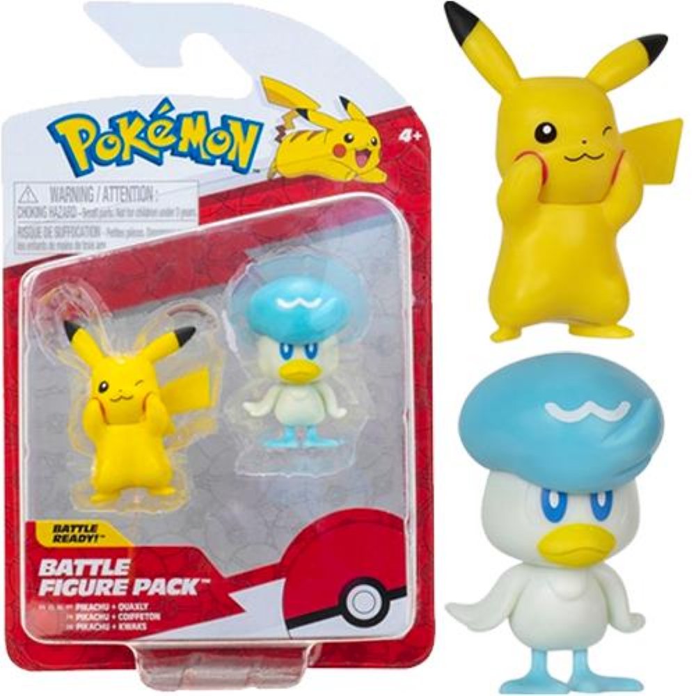 Pokemon – Pikachu & Quaxly Φιγούρες (6cm)