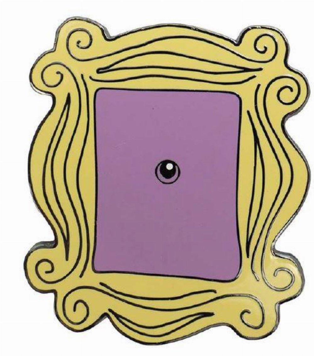 Τα Φιλαράκια – Peephole Frame Μαγνητάκι Ψυγείου (17×8.5cm)