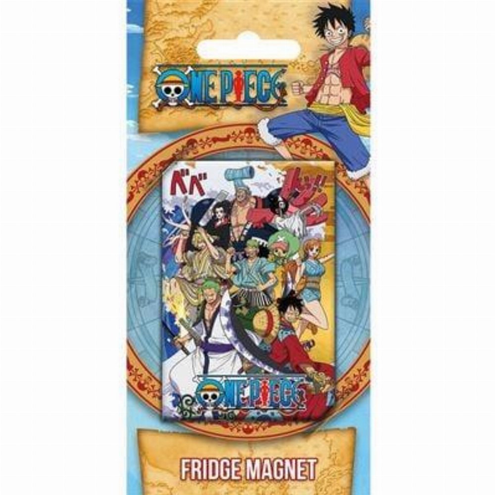 One Piece – Making Wave in Wano Μαγνητάκι Ψυγείου (5x8cm)
