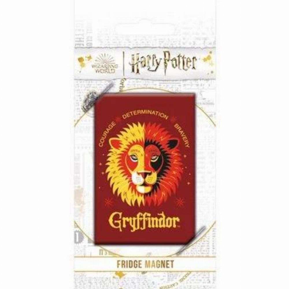 Harry Potter – Gryffindor Sigil Μαγνητάκι Ψυγείου (5x8cm)