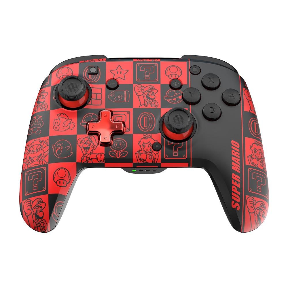 Nintendo Switch – Official Wireless Controller (Glow in the Dark Super Mario)
