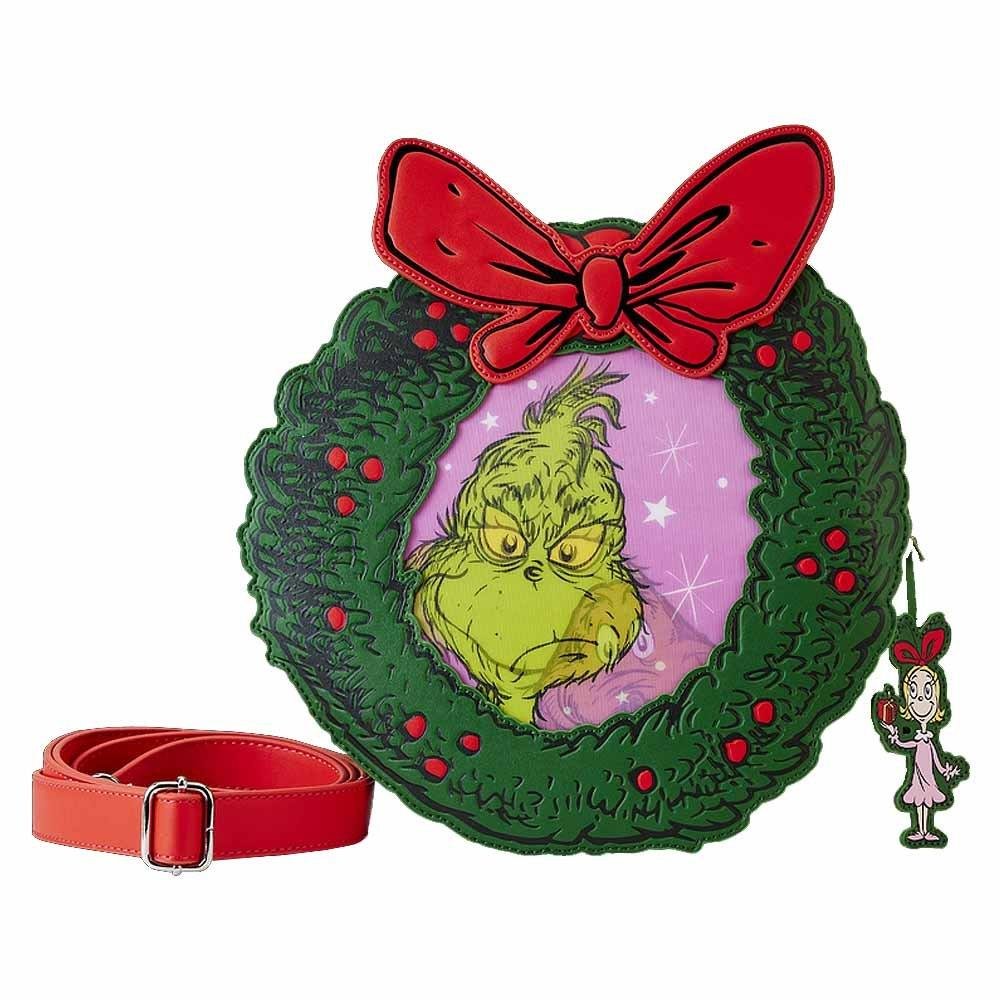 Loungefly – Dr Seuss: Grinch Figural Wreath Τσάντα