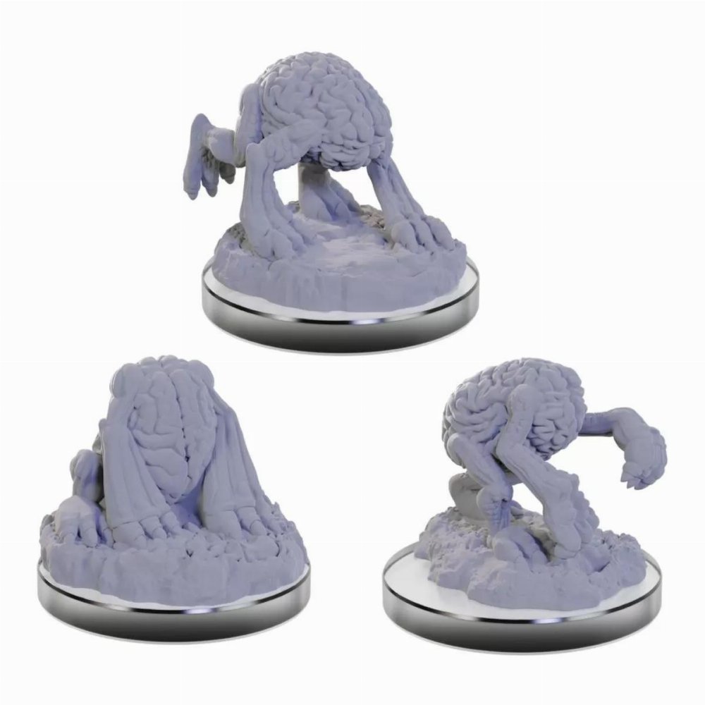 D&D Nolzur’s Marvelous Μινιατούρες – 3x Intellect Devourers