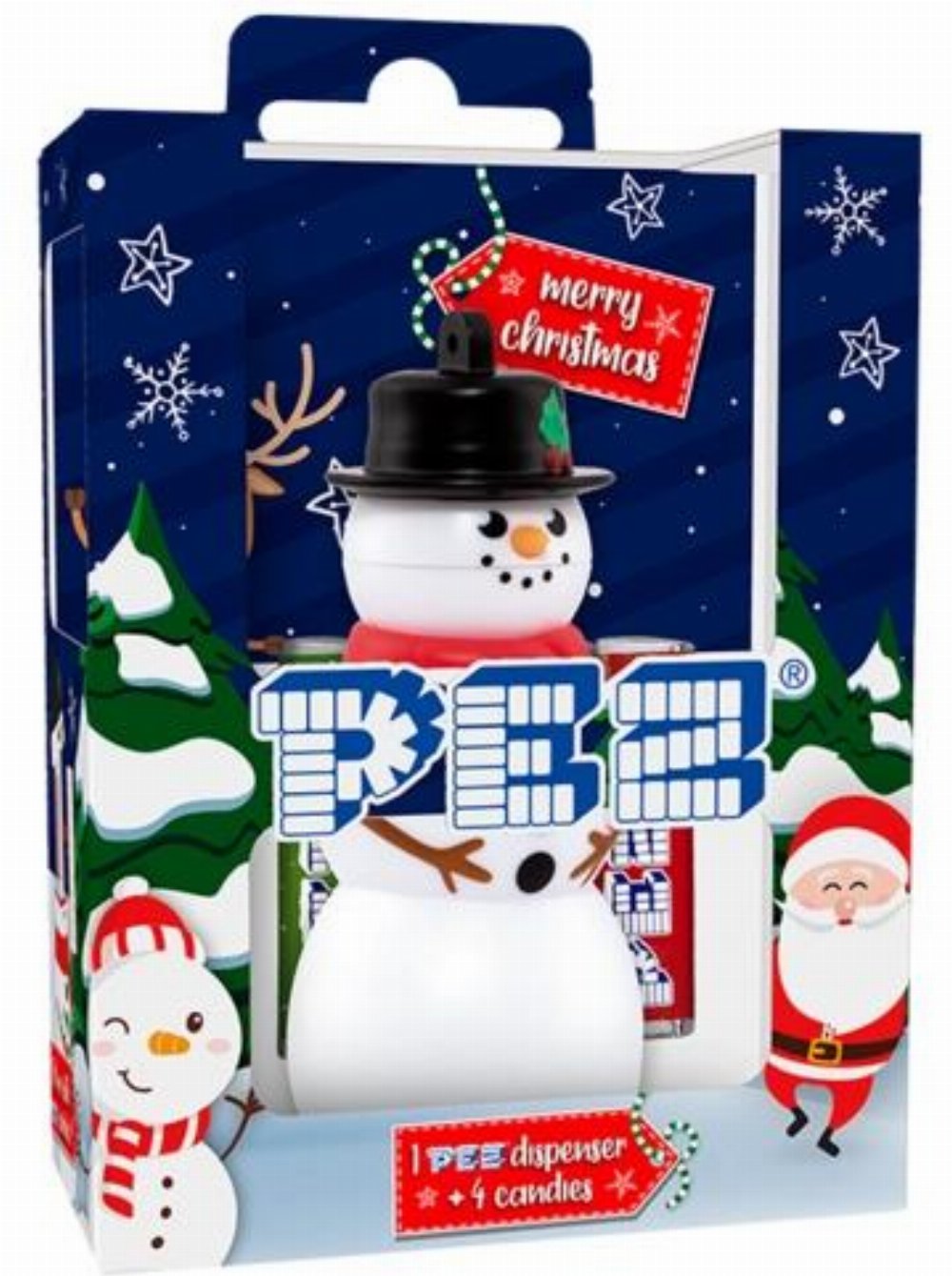 PEZ Dispenser – Christmas: Fullbody Snowman Gift Set