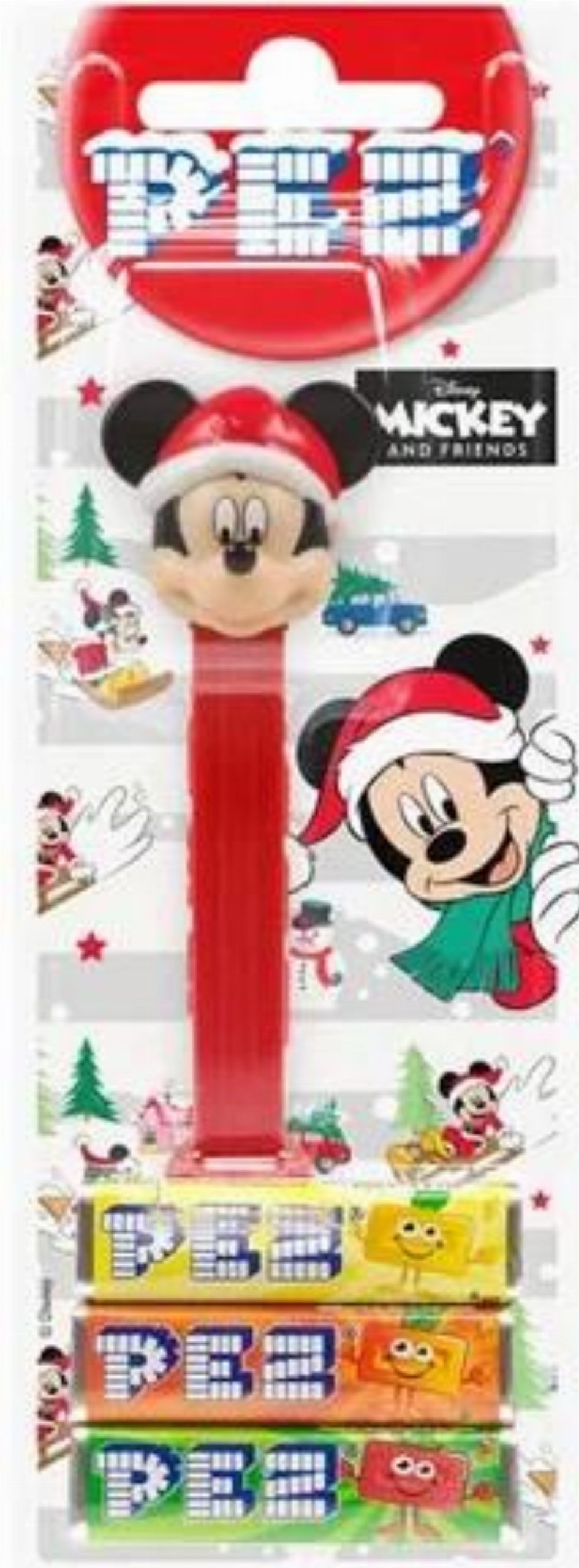 PEZ Dispenser – Christmas: Mickey Mouse with Santa Hat