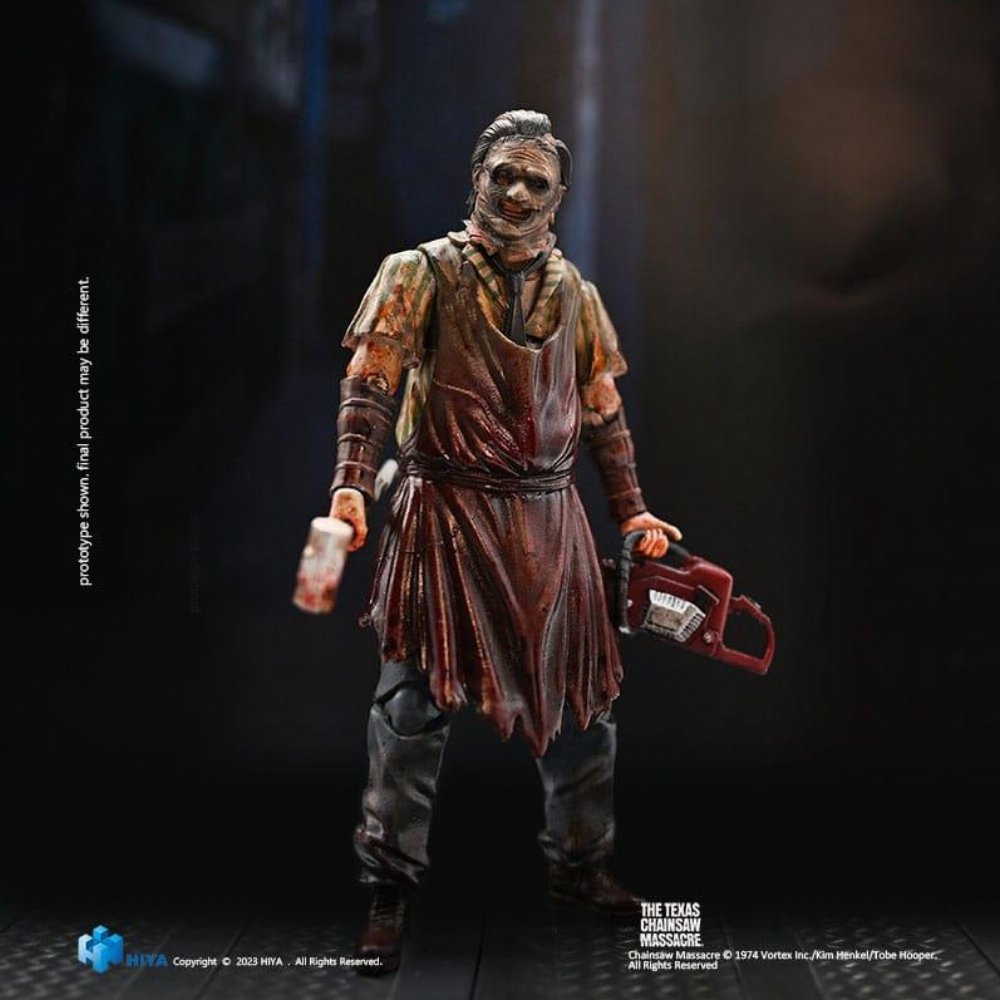 Texas Chainsaw Massacre 2003: Exquisite Mini – Thomas Hewitt Slaughter Version 1/18 Φιγούρα Δράσης (11cm)