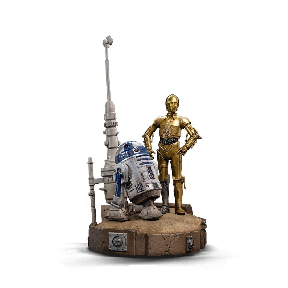 Star Wars – C-3PO & R2-D2 Art Scale 1/10 Deluxe Φιγούρα Αγαλματίδιο (31cm)
