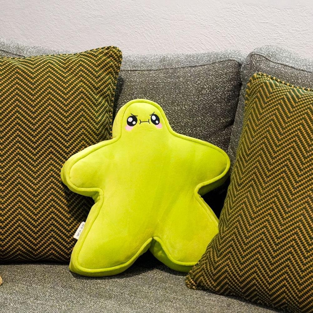 MeepleMoods: Happy vs Angry – Apple Green (35cm)