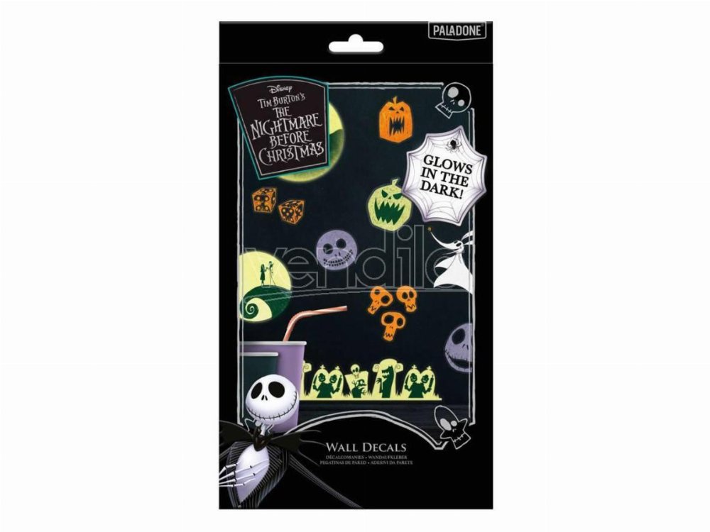 Disney: Nightmare Before Christmas – Glow in the Dark Αυτοκόλλητα