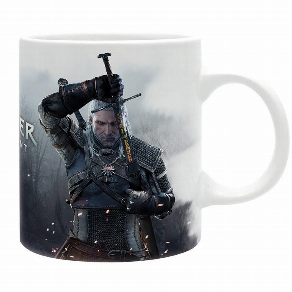 The Witcher 3: The Wild Hunt – Geralt Κεραμική Κούπα (320ml)