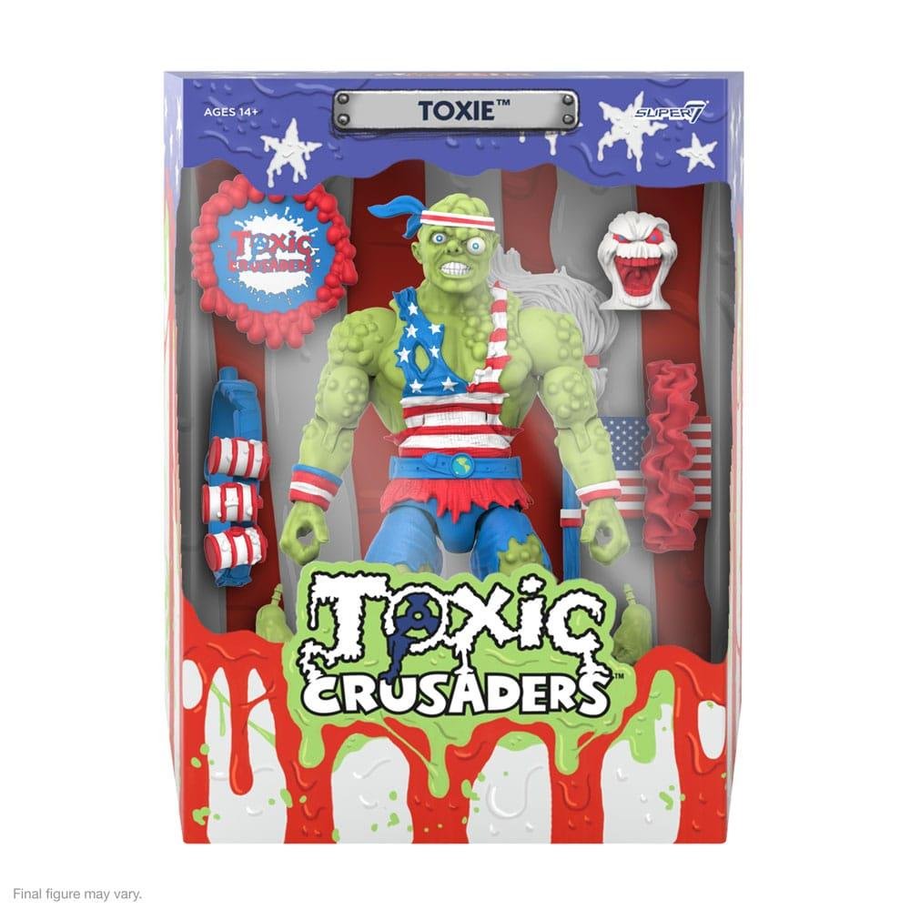 Toxic Crusaders: Ultimates – Toxie (Vintage Toy America) Φιγούρα Δράσης (18cm)