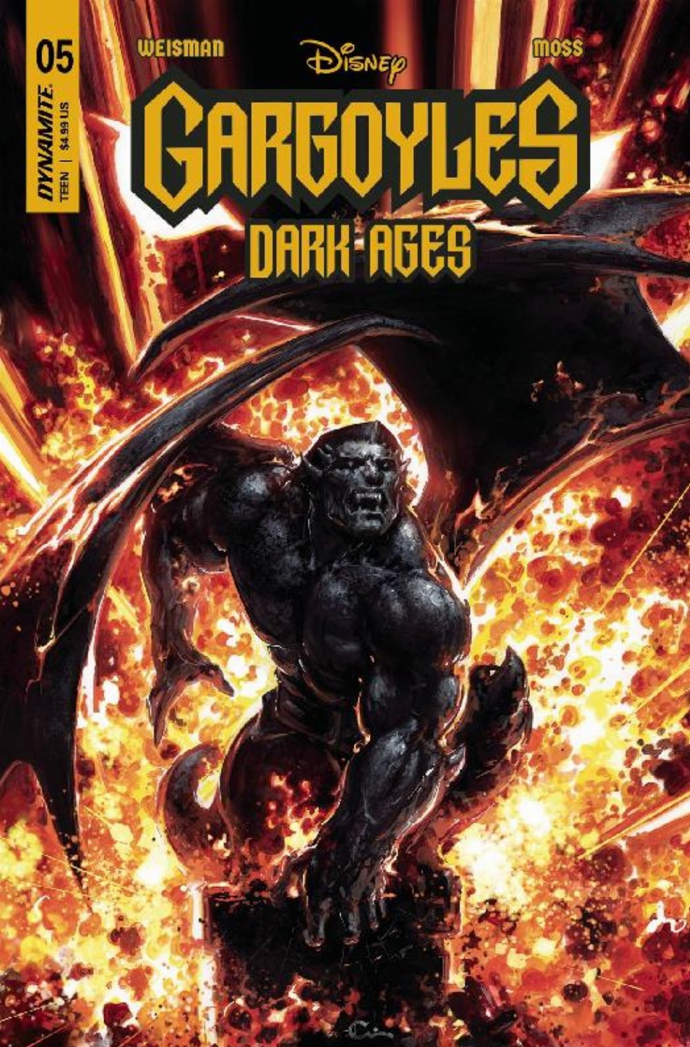 Τεύχος Κόμικ Gargoyles Dark Ages #5