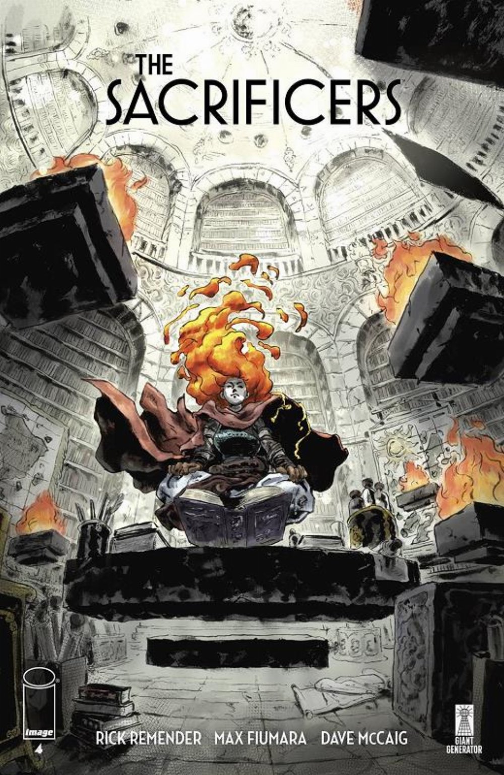 Τεύχος Κόμικ The Sacrificers #4 Cover B