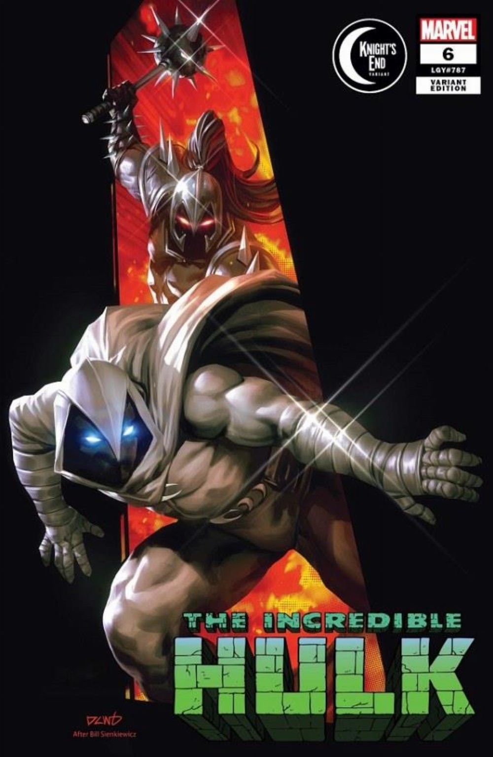 Τεύχος Κόμικ The Incredible Hulk #6 Chew Knight’s End Variant Cover