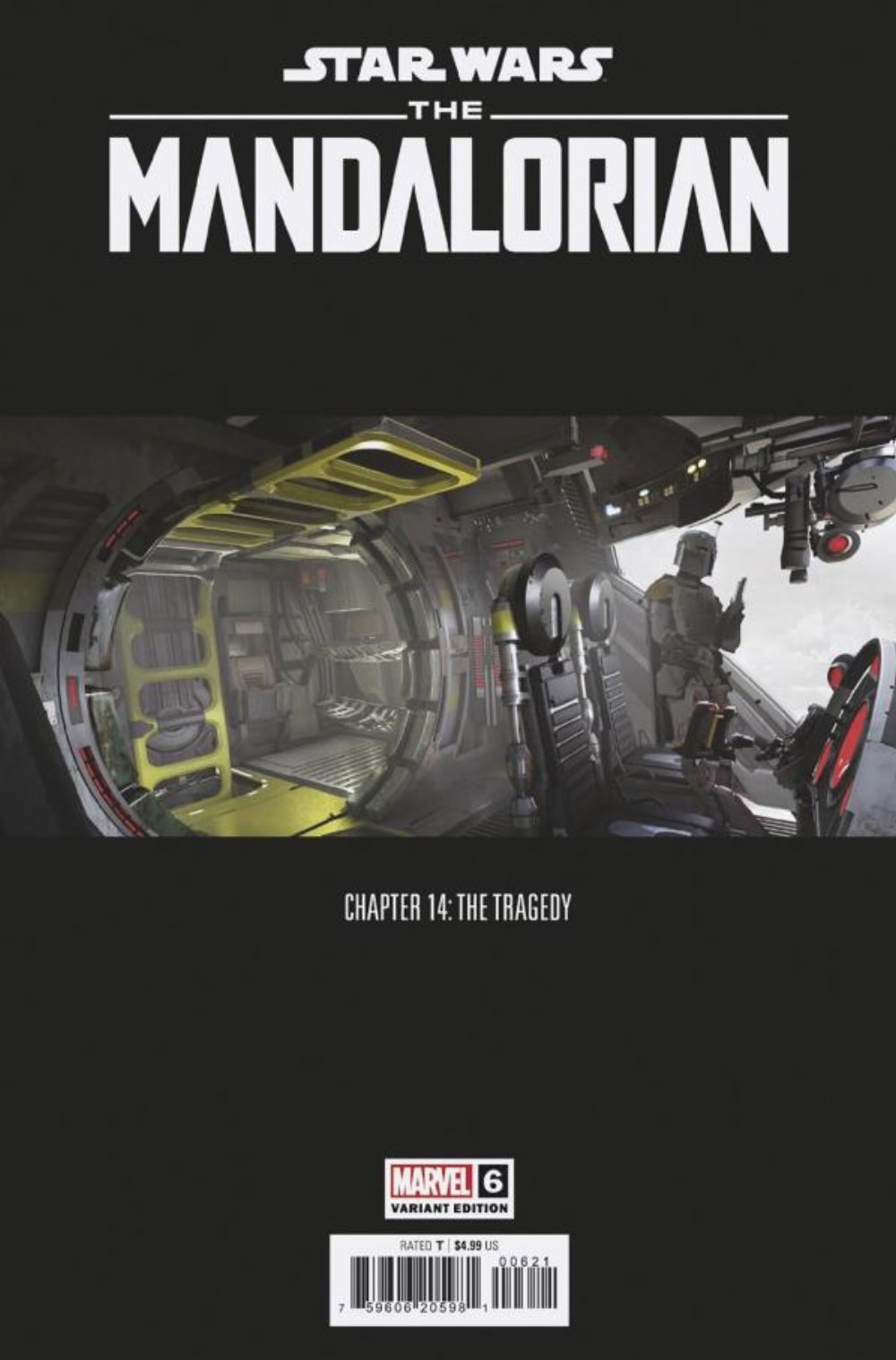 Τεύχος Κόμικ Star Wars The Mandalorian Season 2 #6 Concept Art Variant Cover