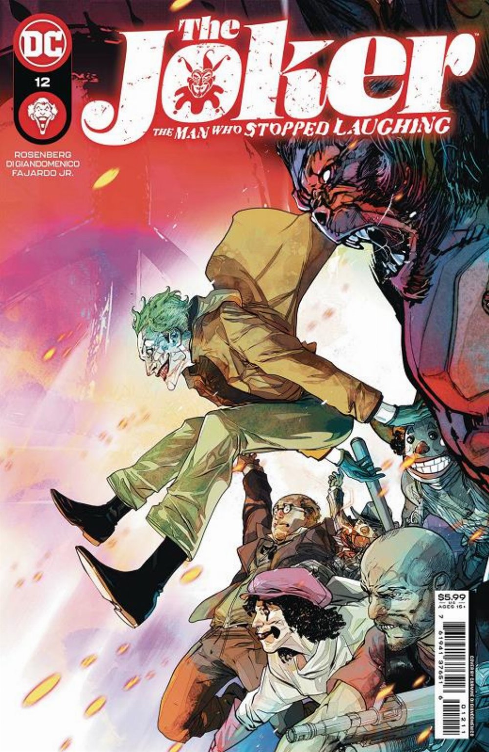 Τεύχος Κόμικ The Joker The Man Who Stopped Laughing #12