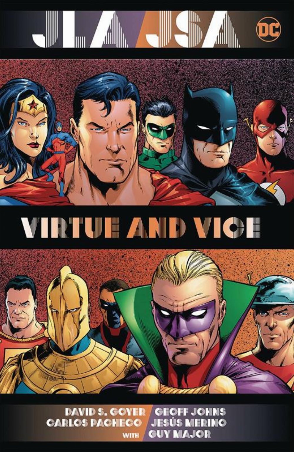 Εικονογραφημένος Τόμος JLA JSA Virtue And Vice