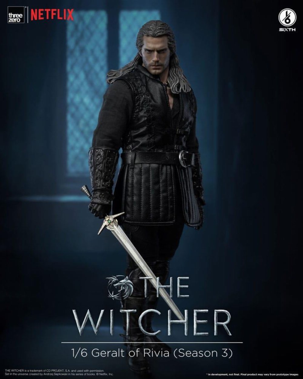 Netflix’s The Witcher – Geralt of Rivia 1/6 Φιγούρα Δράσης (31cm)