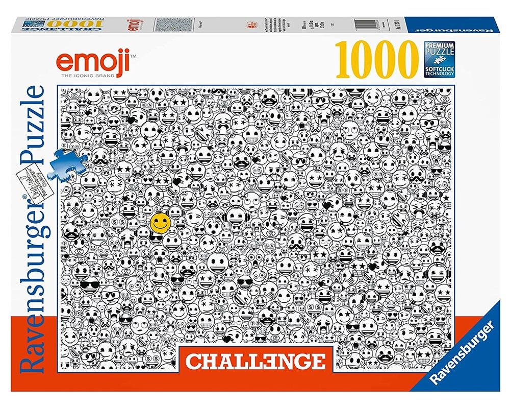 Παζλ 1000 κομμάτια – Challenge Emoji